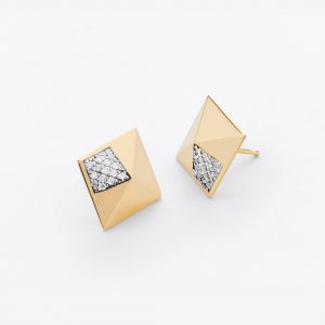 Square Stud Earrings