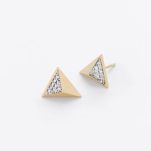 Triangle Stud Earrings