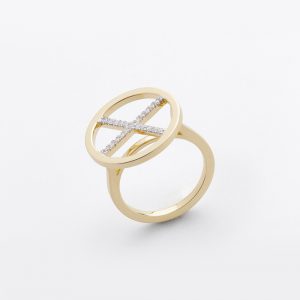 X Style Ring