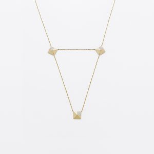 Lariat Square Necklace