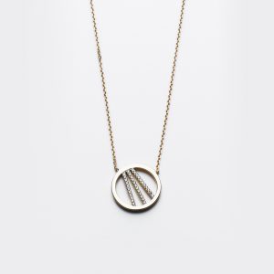 Round Triple Bar Pendant