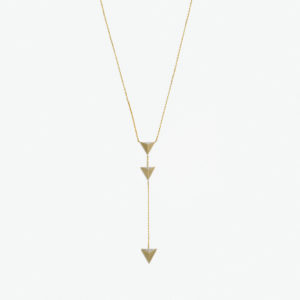 Triange Drop Lariat