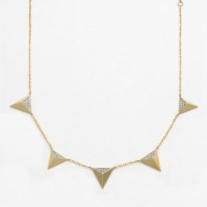 Triangle Choker Necklace