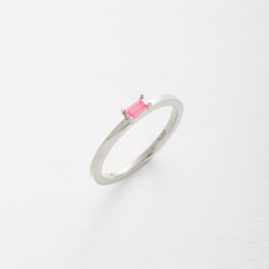 Asteria Pink Sapphire Stack Ring