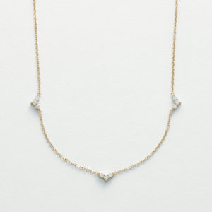 Diamond Chevron Necklace