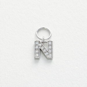 Diamond Initial Pendant